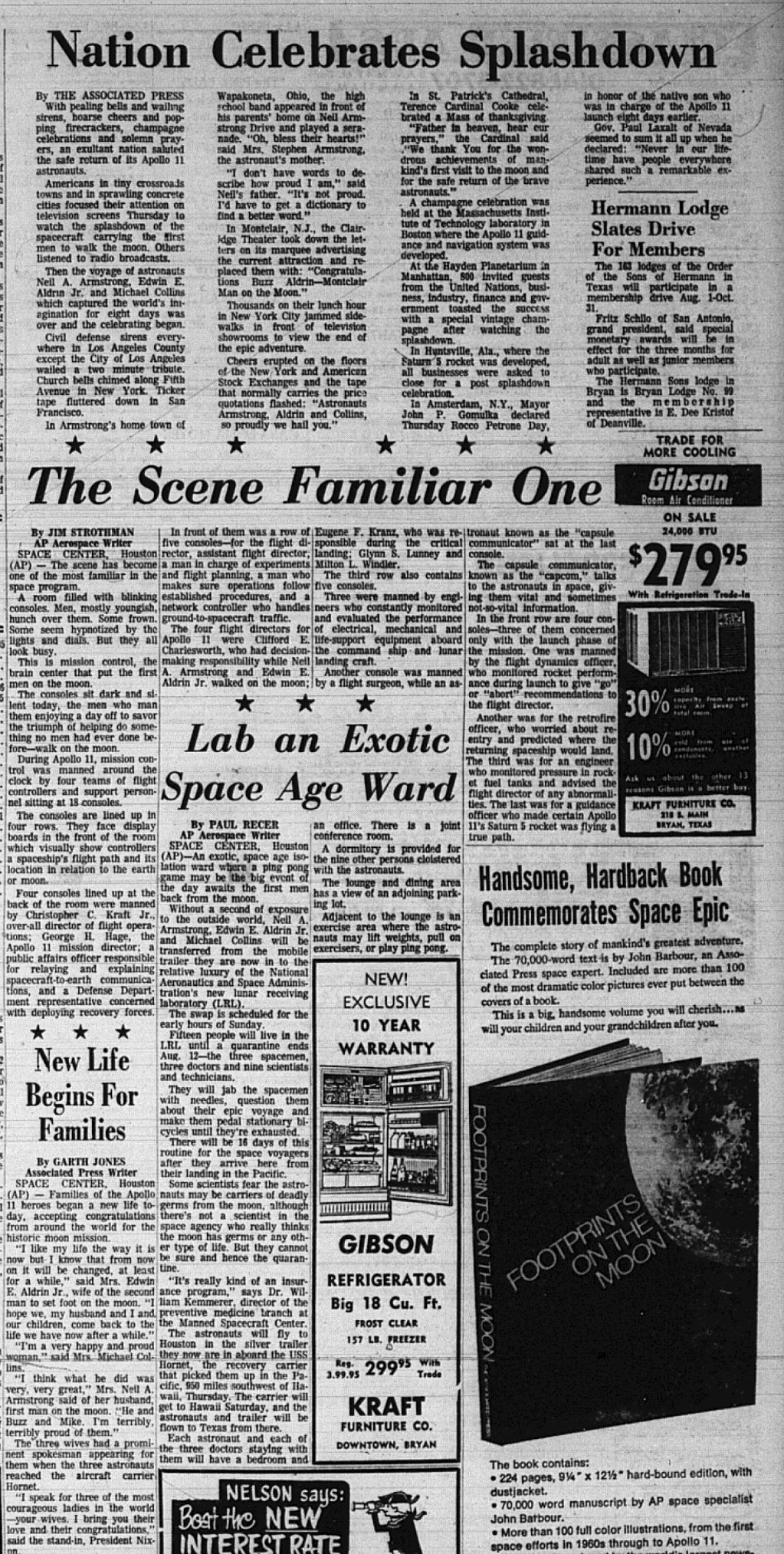 The Eagle Archives: July 25, 1969